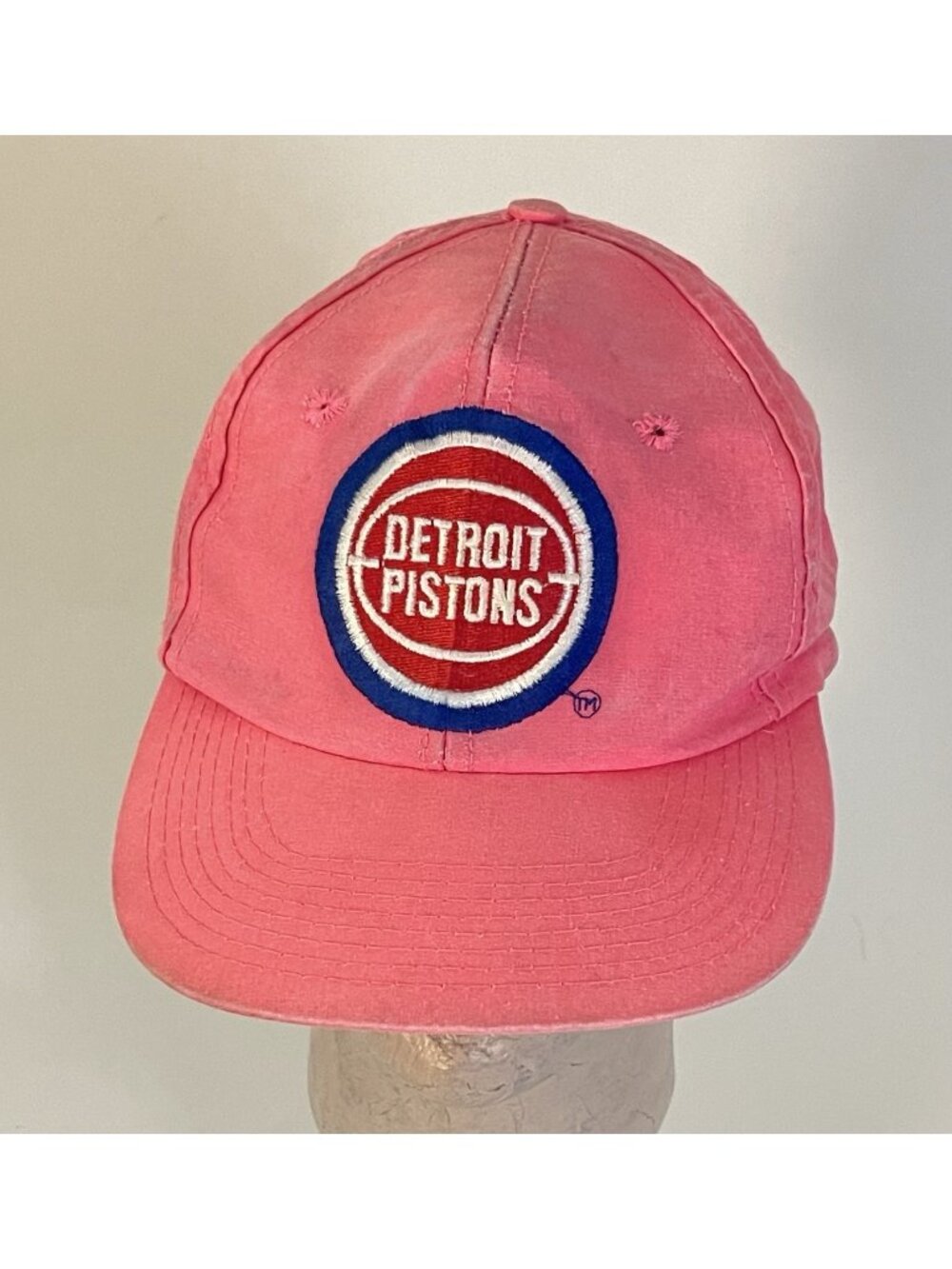 Vintage Detroit Pistons Hot Pink Snapback Hat Twins Enterprise Taiwan NBA OSFA